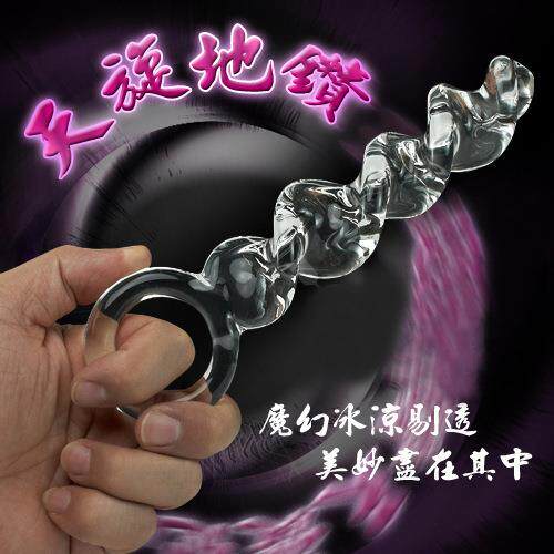 玻璃水晶器器女用旋转自律器按摩用手动震动器冰火器水晶器按摩缓