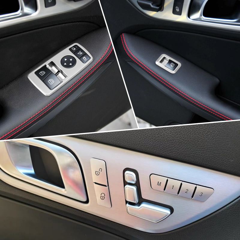 奔驰SLK200SLC300改装升窗按钮