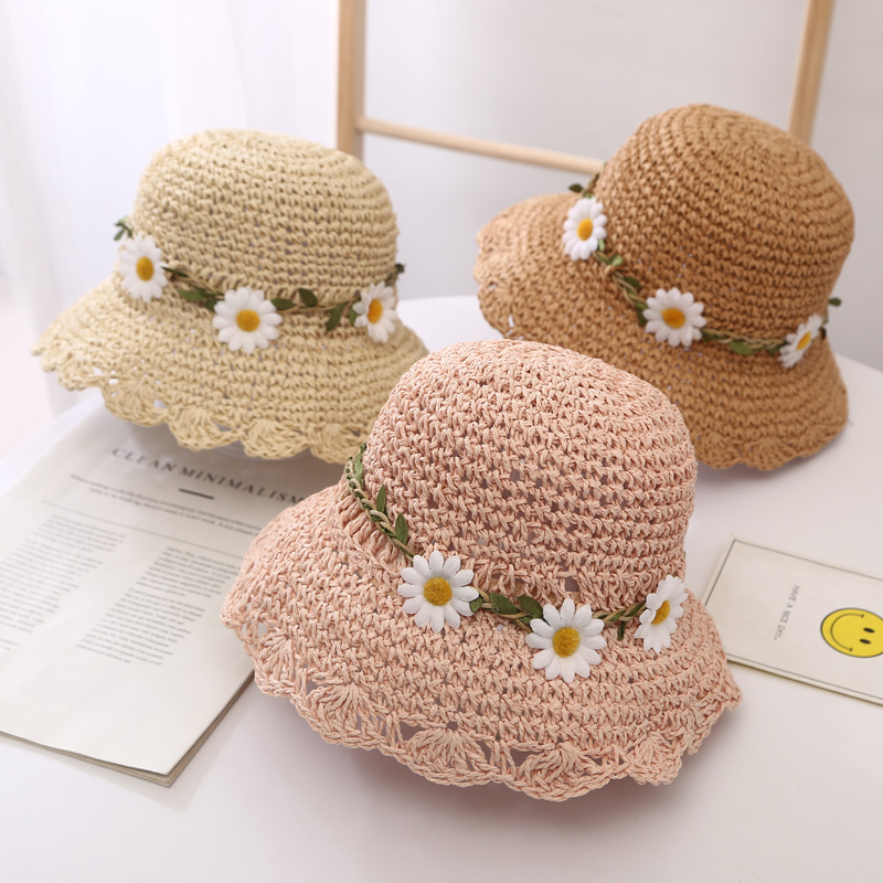 草帽遮阳防晒春秋薄款公主帽子