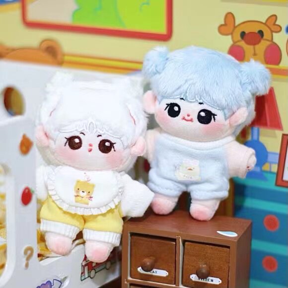 10cm棉花娃娃dodo/cici玩偶现货可爱棉花玩偶拍下48小时内发