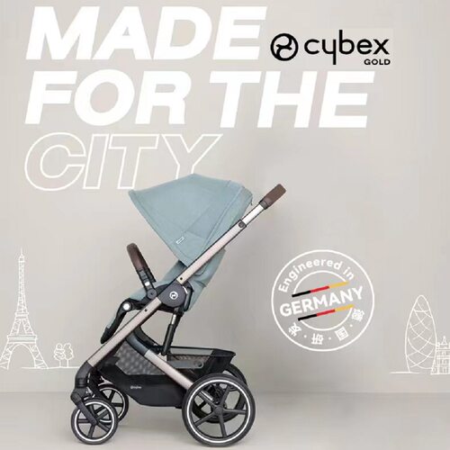 Cybex婴儿车BALIOS S LUX双向可坐可平躺高景观推车伞车遛 娃神器