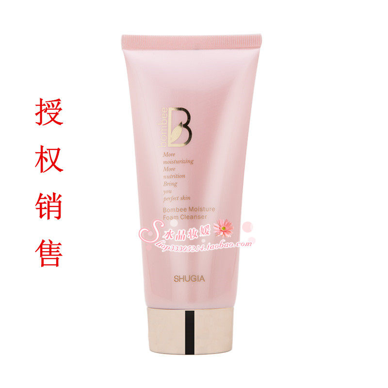 束氏春雨盈润泡沫洁面乳120ml 洗面奶温和清洁润白保湿锁水
