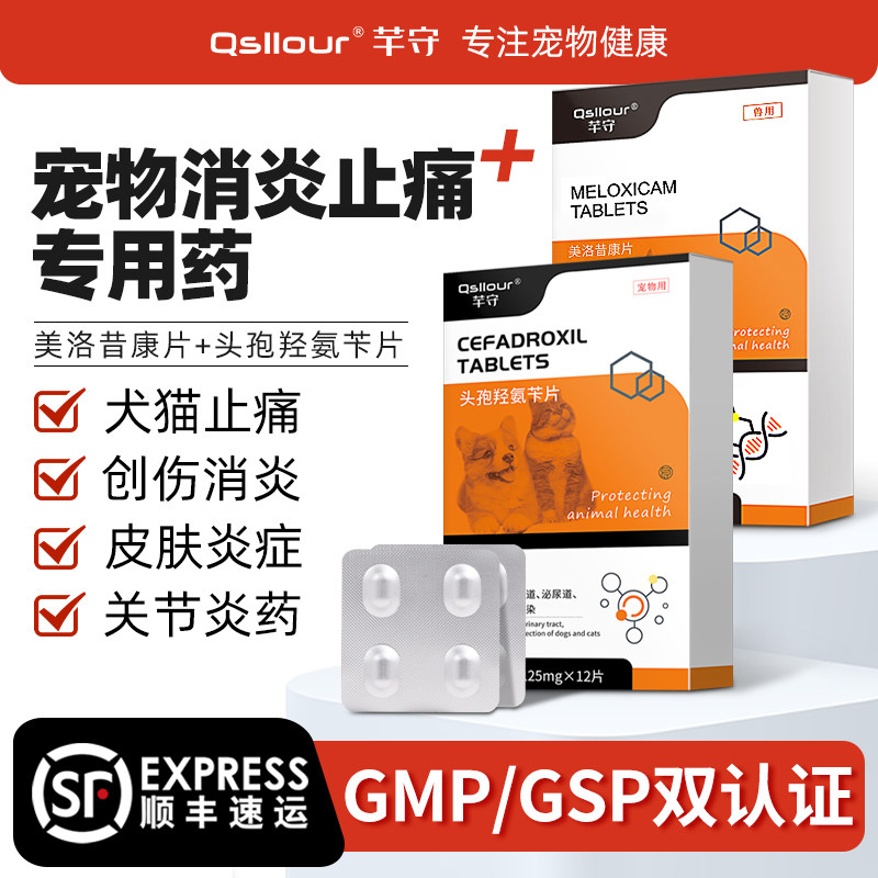 美洛昔康片宠物止疼狗狗猫咪止痛