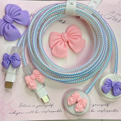 苹果S9手表数据线保护套适用iPhoneS8/S7磁吸充电器20W快充头