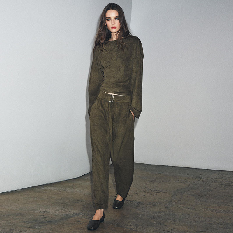 ZA 2025秋季新款女装长袖上衣 5070462 505中腰裤子 5070463 505