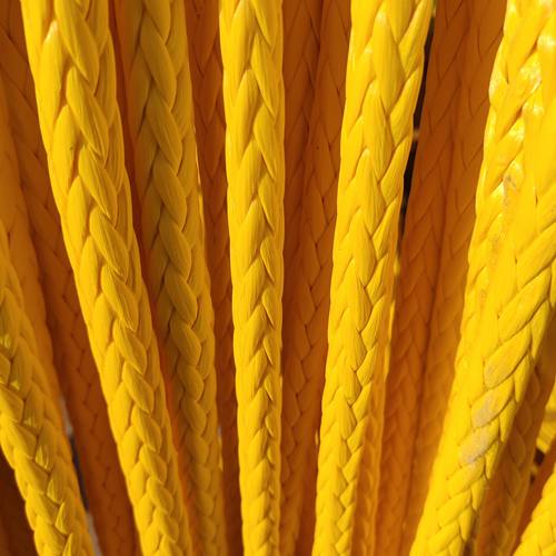 超高分子量聚乙烯缆绳船舶用缆绳高强耐磨船泊绳绞盘用绳迪尼麻绳