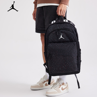 JORDAN正品耐克满天星双肩包初高中学生书包大容量电脑包男女背包
