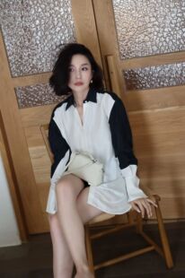 顺丰包邮…高端女装设计师系列高级定制衬衫如（不退不换）