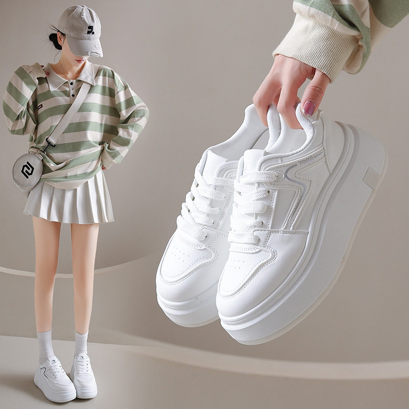 2025小白鞋女秋季新款韩版ins女学生休闲运动百搭板鞋街拍HB632