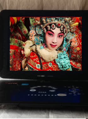 26寸移动DVD便携式EVD影碟机高清带小电视视频播放25看戏一体机22