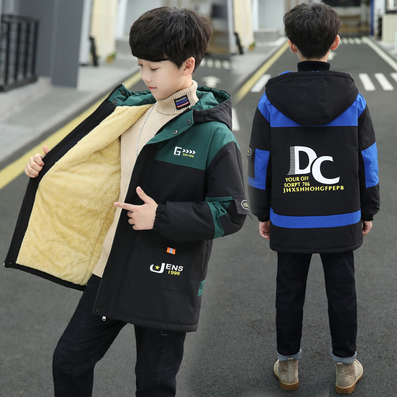 儿童装男童冬装加绒加厚外套2025新款秋冬季中大童派克服棉服洋气,童装/婴儿装/亲子装,普通外套,淘宝优惠券,粉丝福利购,淘宝优惠卷