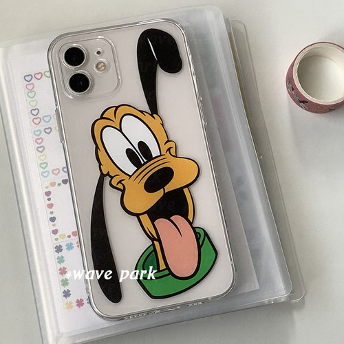 海浪公园【拍三免一】狗狗适用于iPhone15promax手机壳tpu透明软壳三星s24小米14pro华为p70pro