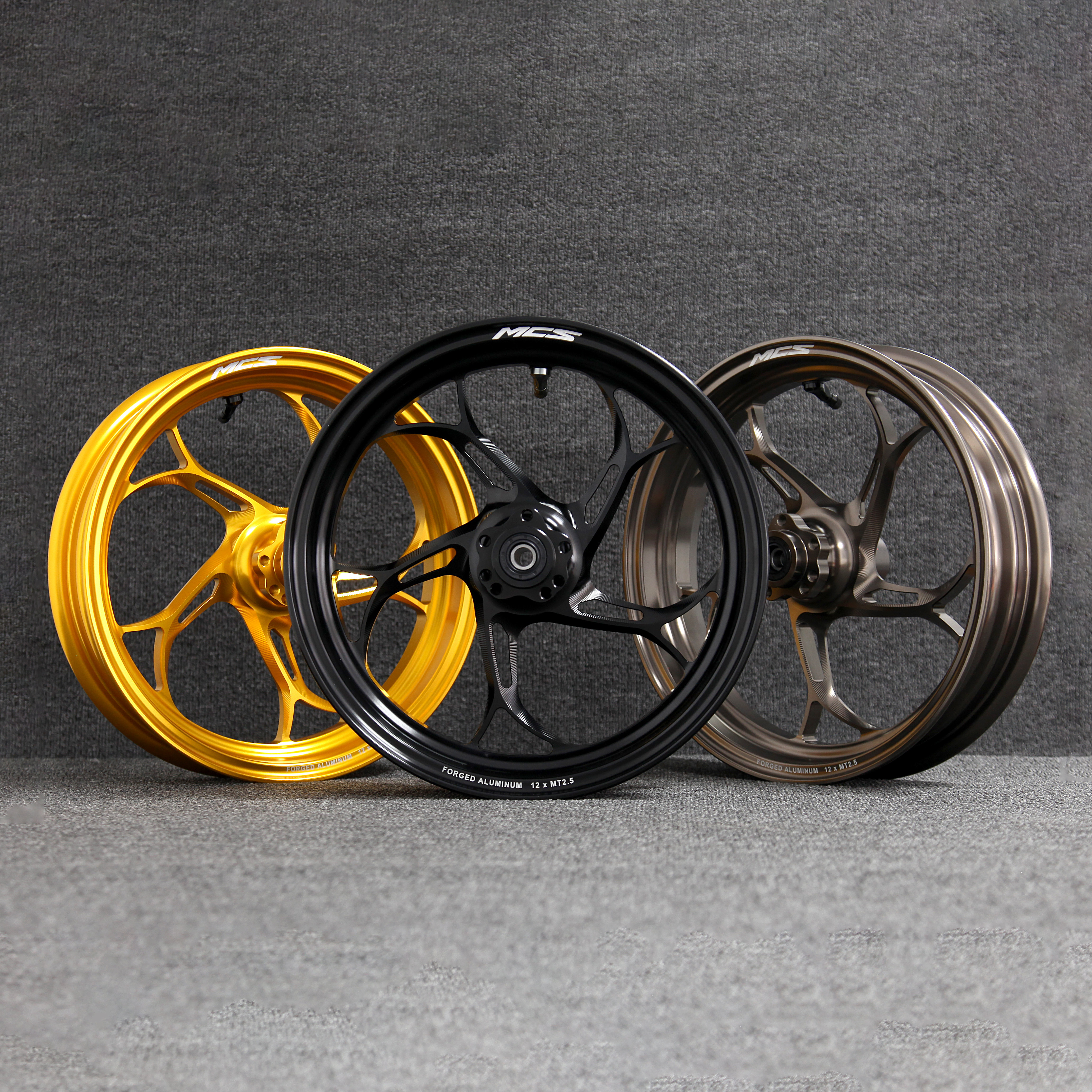 MCS锻造炫影款12寸锻造轮毂