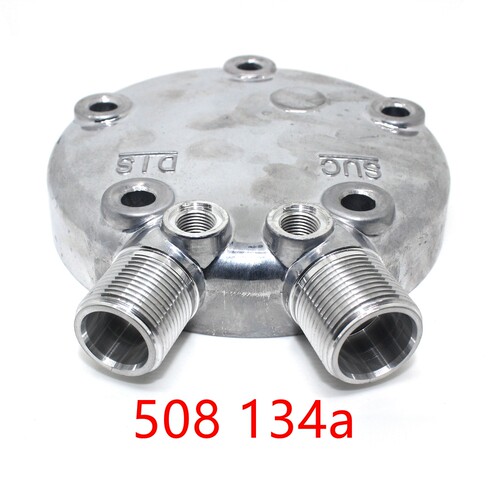 508压缩机后盖通用上出后盖