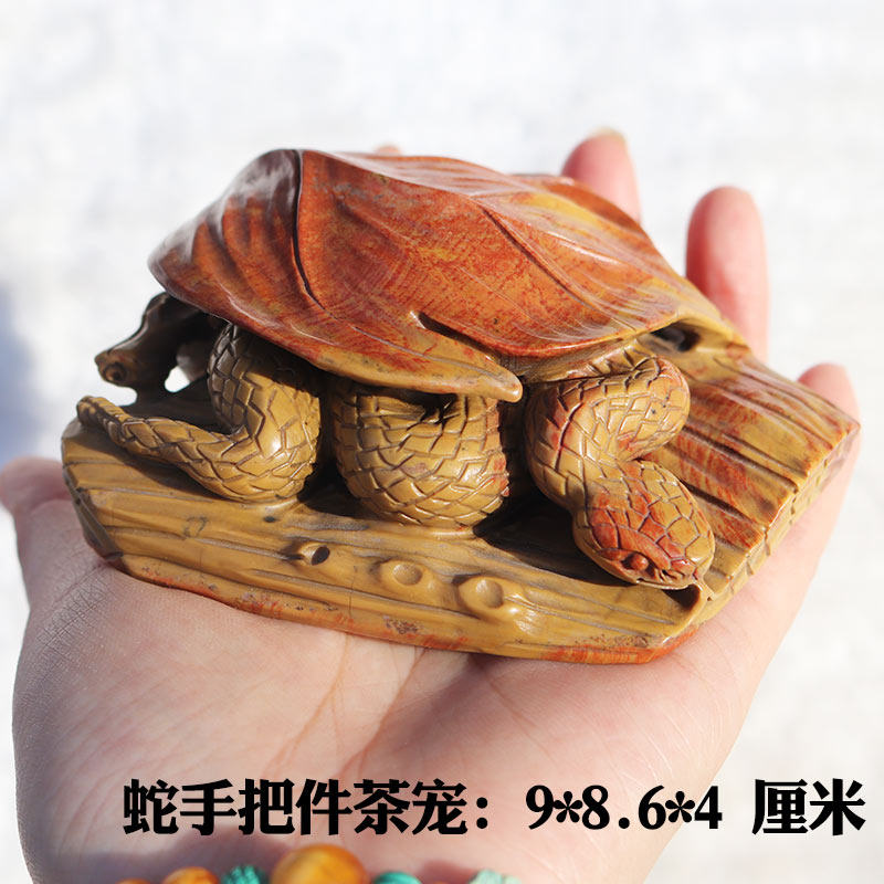 红丝石天然原石精雕收藏高