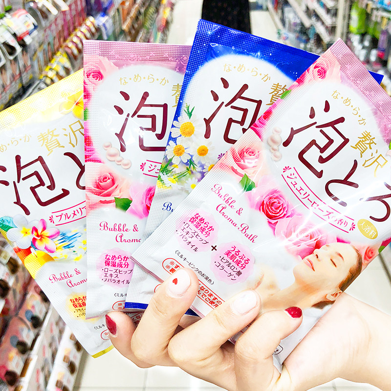 日本cow牛乳石碱泡泡浴  牛奶泡澡浴盐 入浴剂 浴缸超多泡泡泡澡在类目 美容护肤/美体/精油, 身体护理（新）, 浴盐中 - 来自Buy2taobao.com提供专业的淘宝代购服务