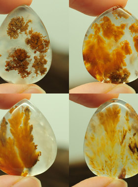 金草吊坠挂坠毛衣链坠胡杨玛瑙