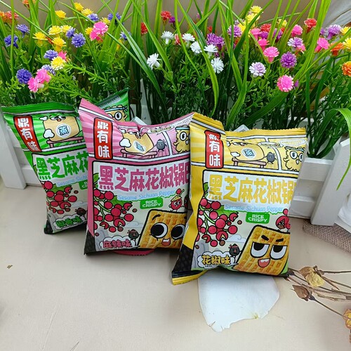 鼎有味黑芝麻花椒锅巴麻辣椒香花椒多口味怀旧解馋锅巴休闲零食