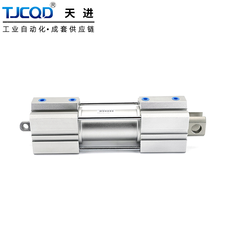 TJCQD天进多位置倍力气缸SDAT/50/63/80/100不带磁薄型导杆气缸