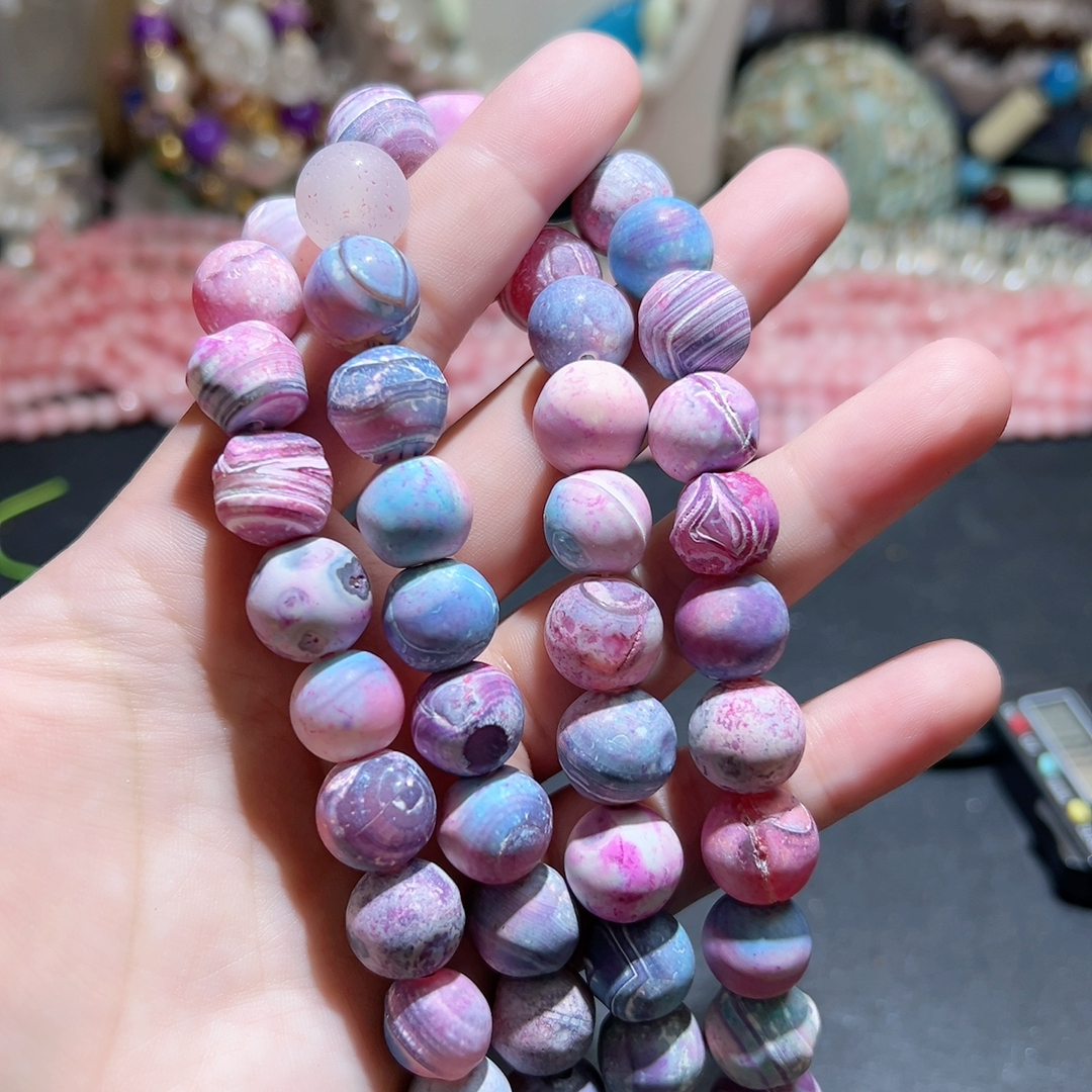 R714，梦幻星空玛瑙一条