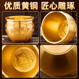 Чистая медная медная банка Baifu на холодильнике Baifu Медная банка медная банка риса банка сокровищ