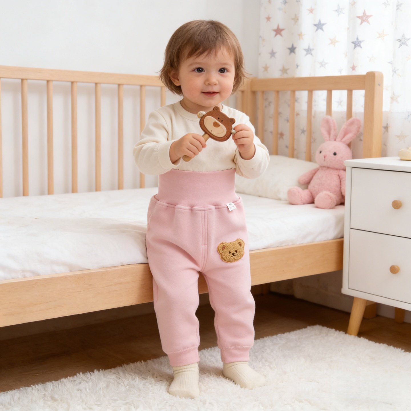 宝宝保暖裤内穿冬季66码73女宝德绒打底裤高腰护肚小月龄婴儿裤子,童装/婴儿装/亲子装,保暖裤,淘宝优惠券,粉丝福利购,淘宝优惠卷