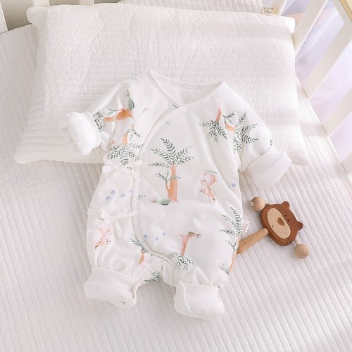 连体衣贴身婴儿新生衣服初生秋冬