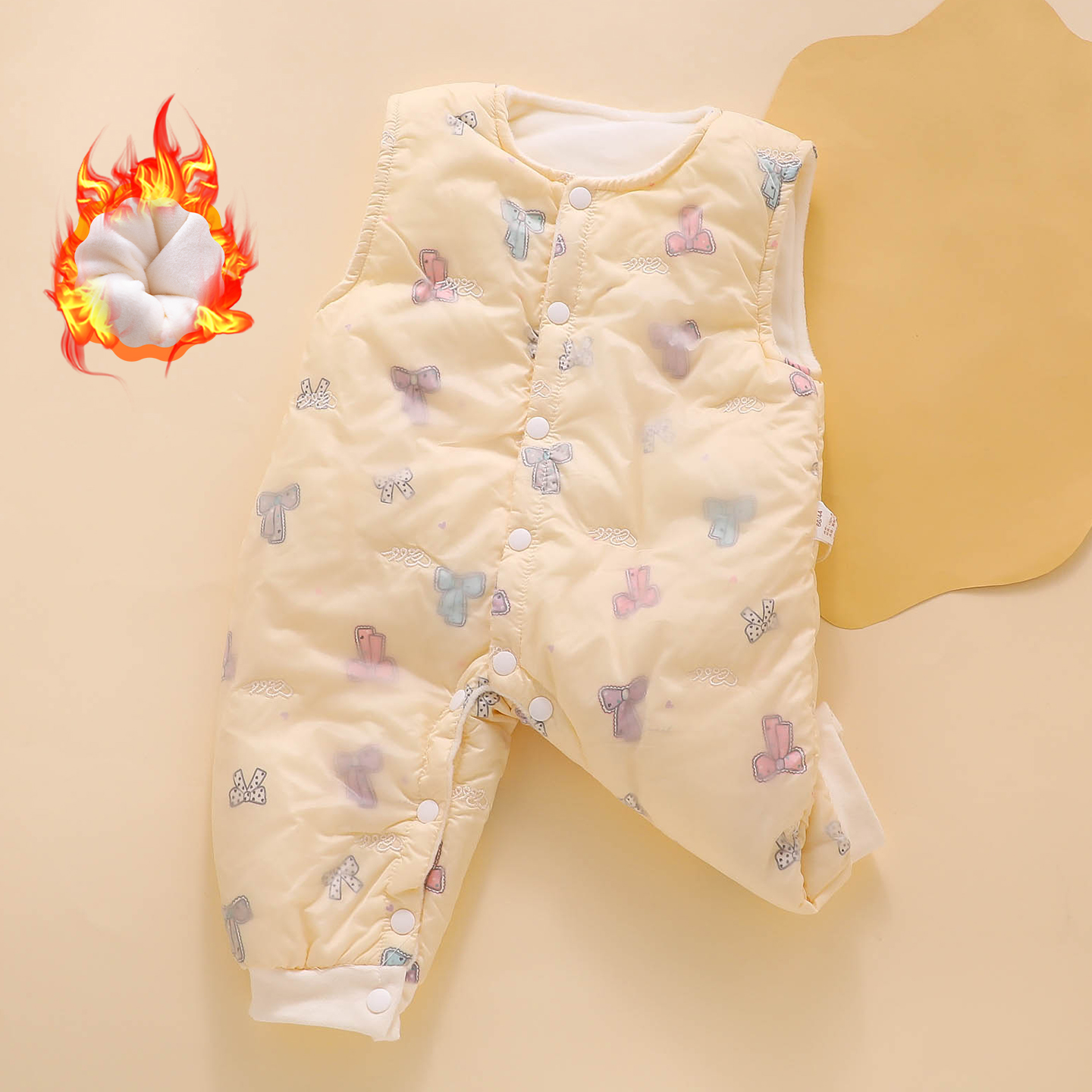 【加绒加厚】宝宝防风保暖背带裤