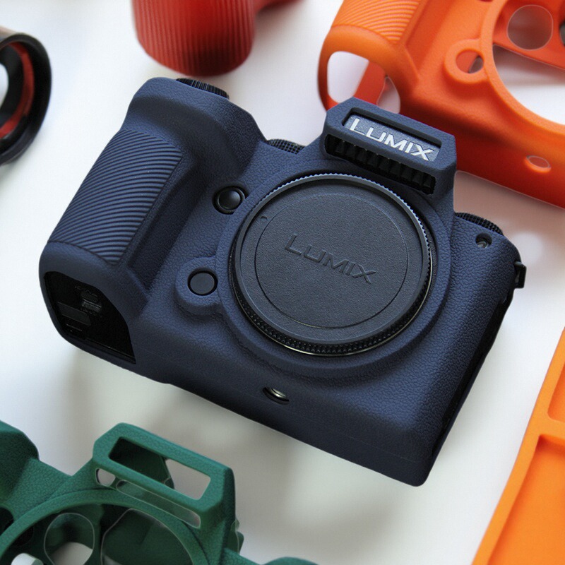 适用松下Lumix S5M2相机包ZS99硅胶套S9保护套S5二代外壳lx10防撞