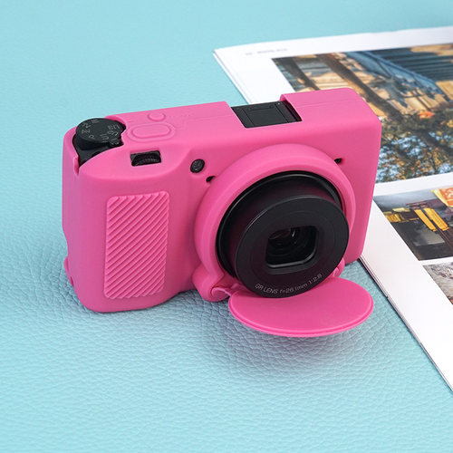 适用理光GR3相机包GRIII硅胶保护套Ricoh GR3X简约收纳包防撞皮套