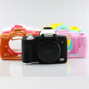 M50相机保护套可爱防撞 M200 适用佳能EOS M3微单相机硅胶套M100