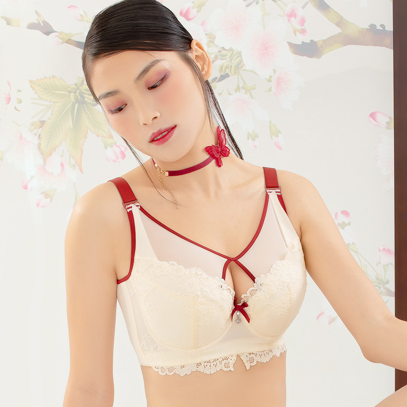 大码防走光文胸罩