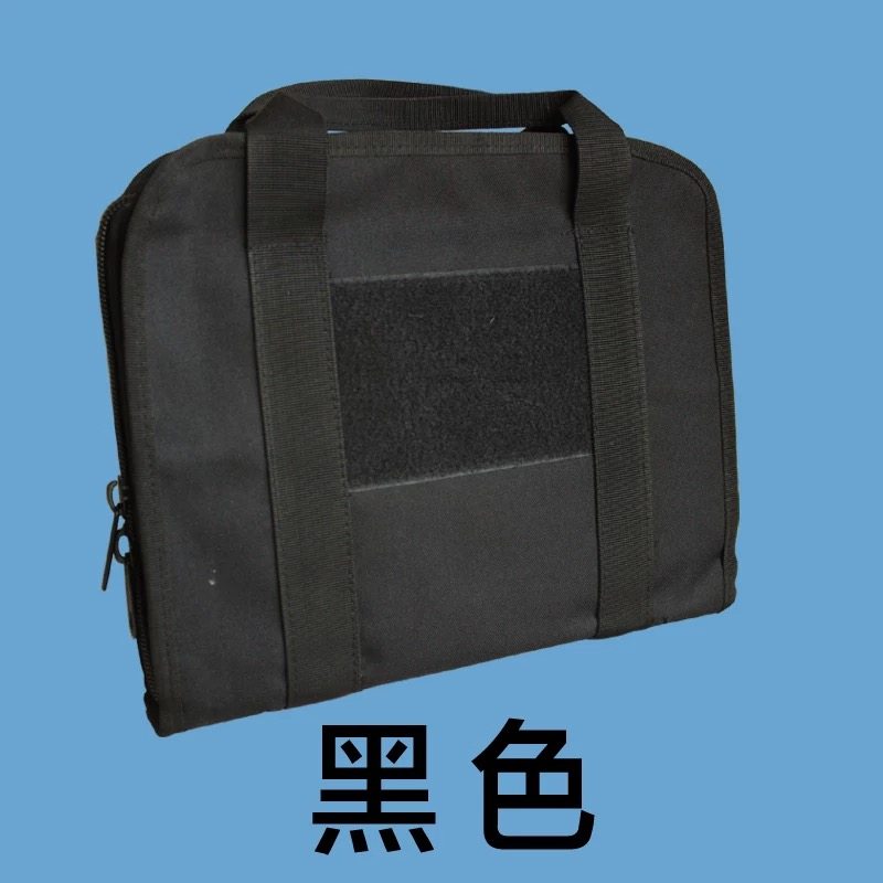 魔术贴章手拿包 战术贴章整理收男士包袋