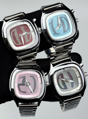 New Digital Display Square Watch Brand Square Quartz Watch