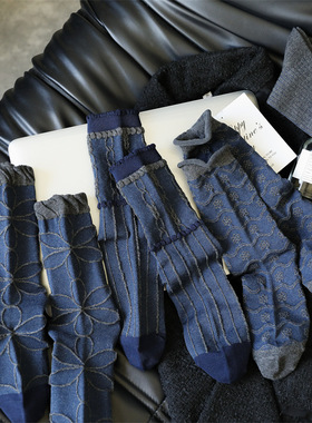 High Quality Socks Vintage Style Women Socks 2/pair 2双女袜