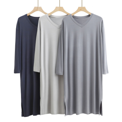 莫代尔长睡浴袍PajamasBathrobe