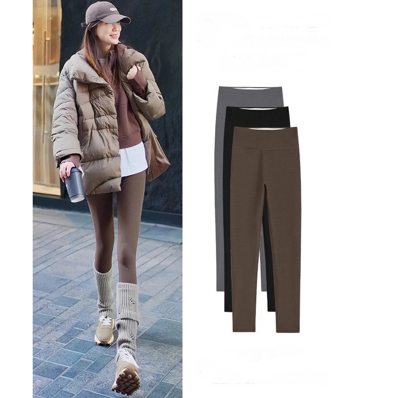 鲨鱼裤保暖紧身打底裤Leggings