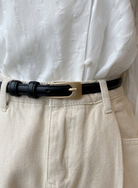 High Quality Skinny Belts for Dress Woman Fashion Belt 腰带