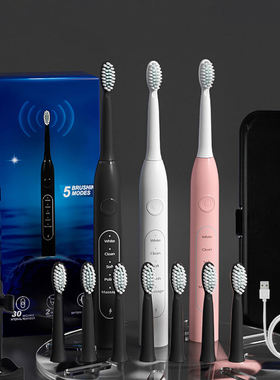 Adult Sonic Toothbrush Electronic Toothbrush Tooth Cleaner