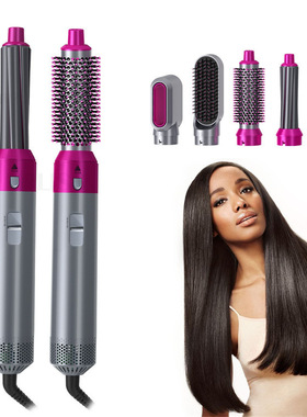 New Hair Dryer Hot Air Brush Wrap Curler Blow Brush 美发器
