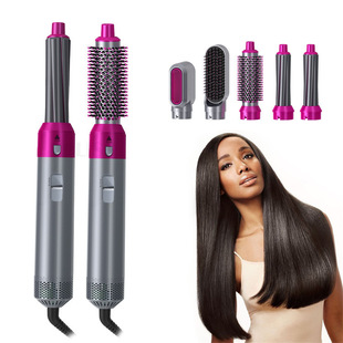 New Hair Dryer Hot Air Brush Wrap Curler Blow Brush 美发器