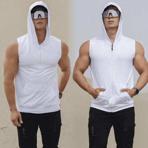 速干连帽背心MenHoodieVest