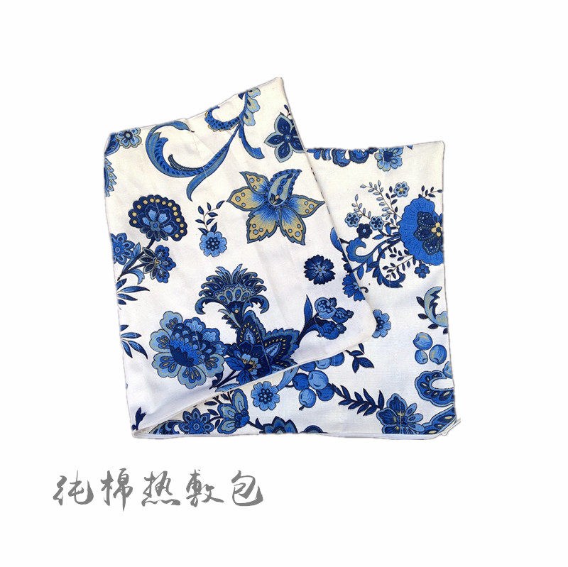 加厚纯棉帆布热敷包理疗袋药包用棉布袋装红豆粗盐热敷袋