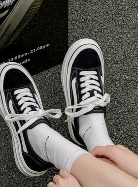 真皮厚底增高板鞋2025百搭舒适小白鞋系带女士休闲鞋A7093