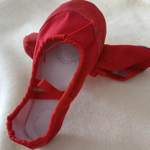 儿童舞蹈鞋练功软底猫抓芭蕾舞鞋