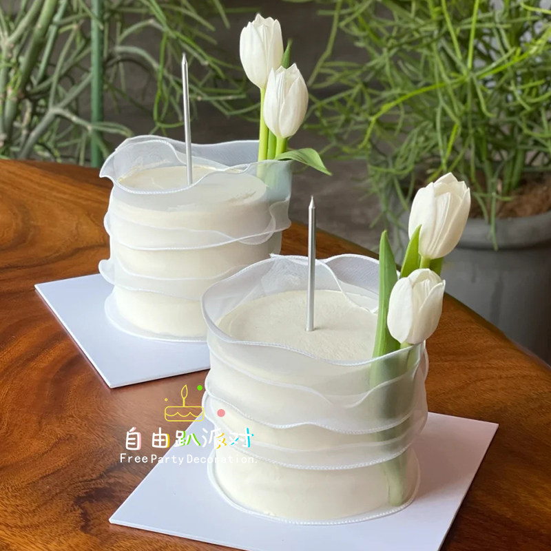 母亲节妈妈生日仿真郁金香蛋糕装饰摆件ins网纱丝带金银生日蜡烛,节庆用品/礼品,节日装扮用品,淘宝优惠券,粉丝福利购,淘宝优惠卷