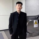 春秋西装 男夹克外套痞帅赵山河同款 一整套西服上衣潮 中山装 新中式