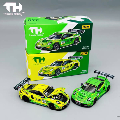 Trends Hobby 1:64 #093 911 GT3 R DTM 91号 汽车模型 现货开盖