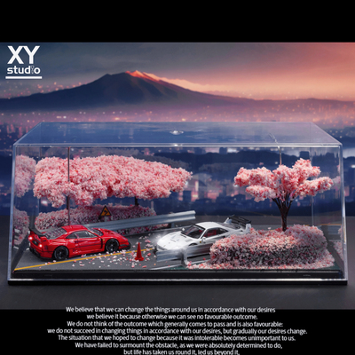 1/64场景《双向公路樱花季》