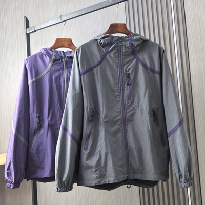 水机能连帽夹克秋季宽松工装外套